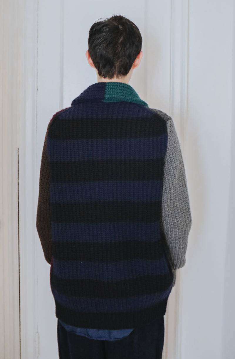 Quinn Cardigan in Recycled Cashmere & Recycled Wool