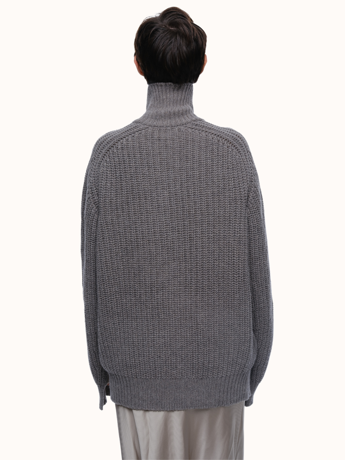 Dakota Zip Front Cardigan in Recycled Cashmere & Recycled Wool – Eolas