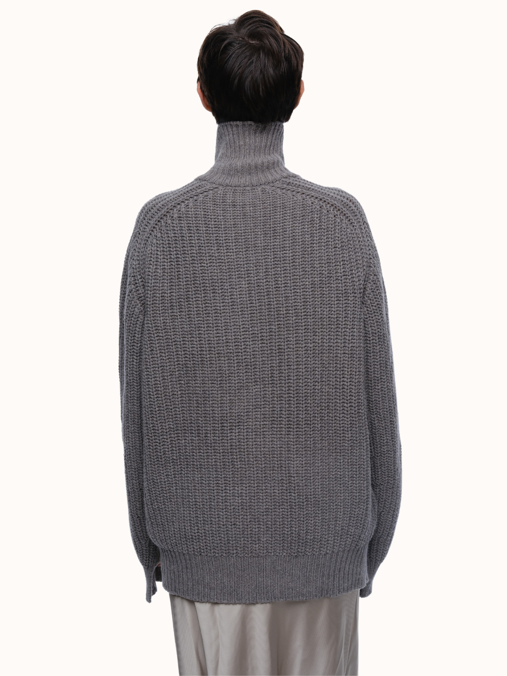 Dakota Zip Front Cardigan in Recycled Cashmere & Recycled Wool – Eolas