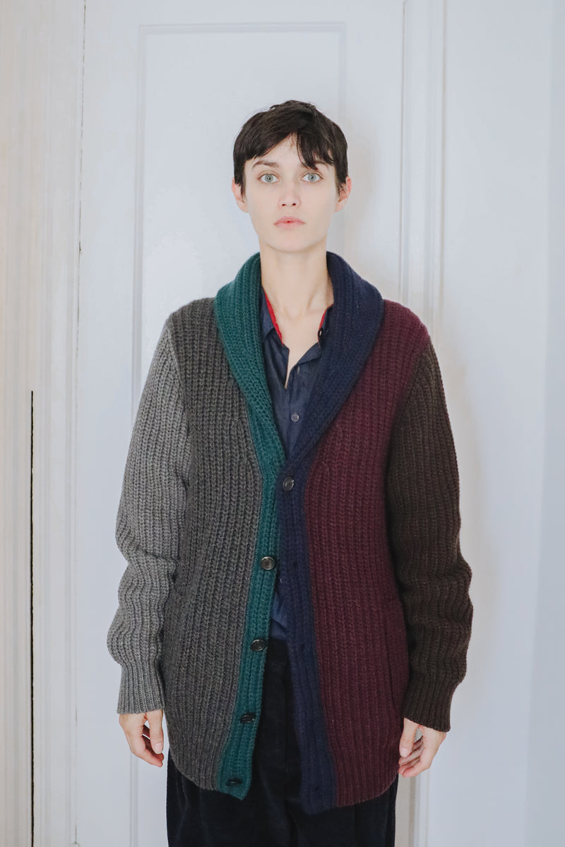 Quinn Cardigan in Recycled Cashmere & Recycled Wool