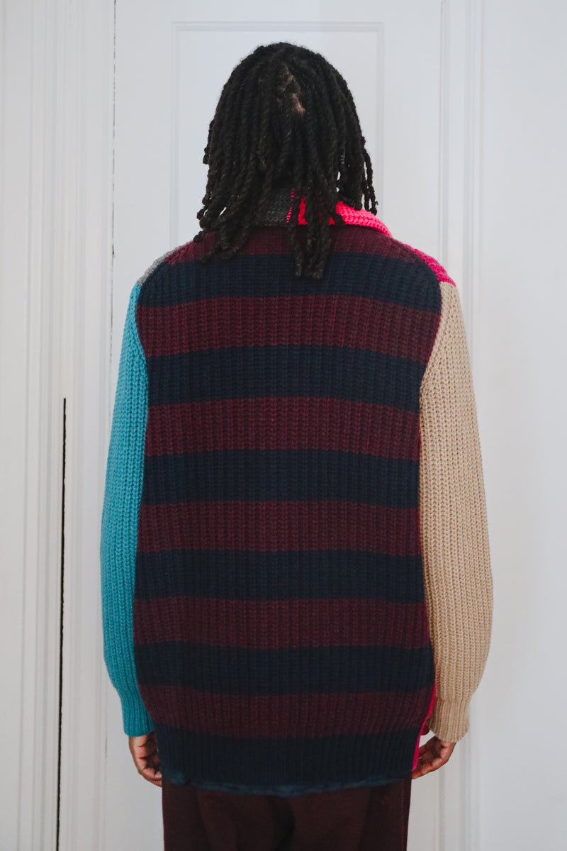 Quinn Cardigan in Recycled Cashmere & Recycled Wool Mens
