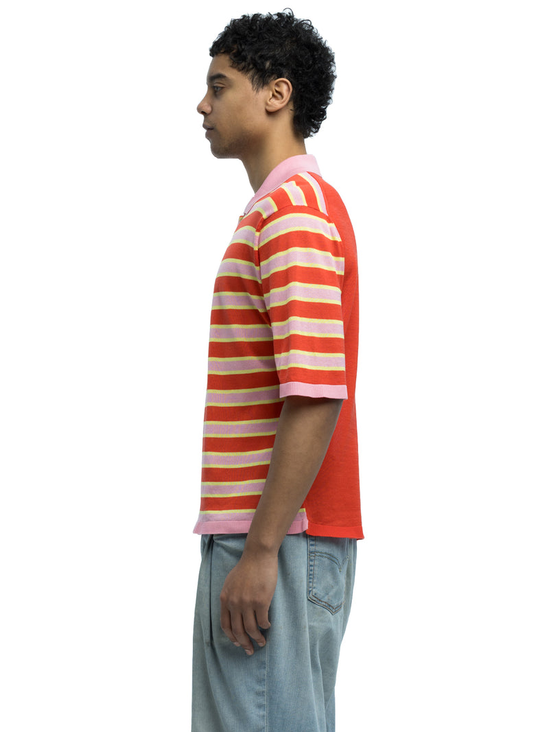 Dario Striped Polo in Organic Cotton