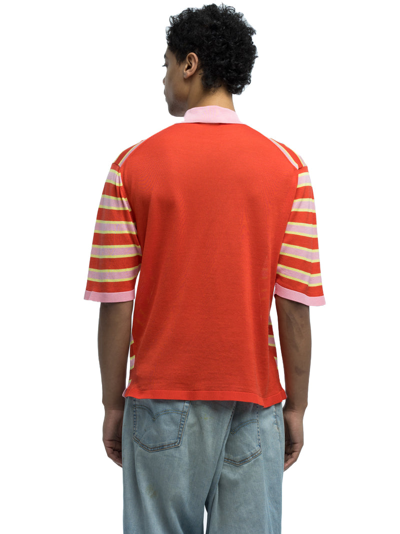 Dario Striped Polo in Organic Cotton