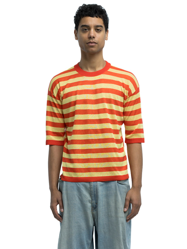 Andrea Striped Crewneck in Organic Cotton