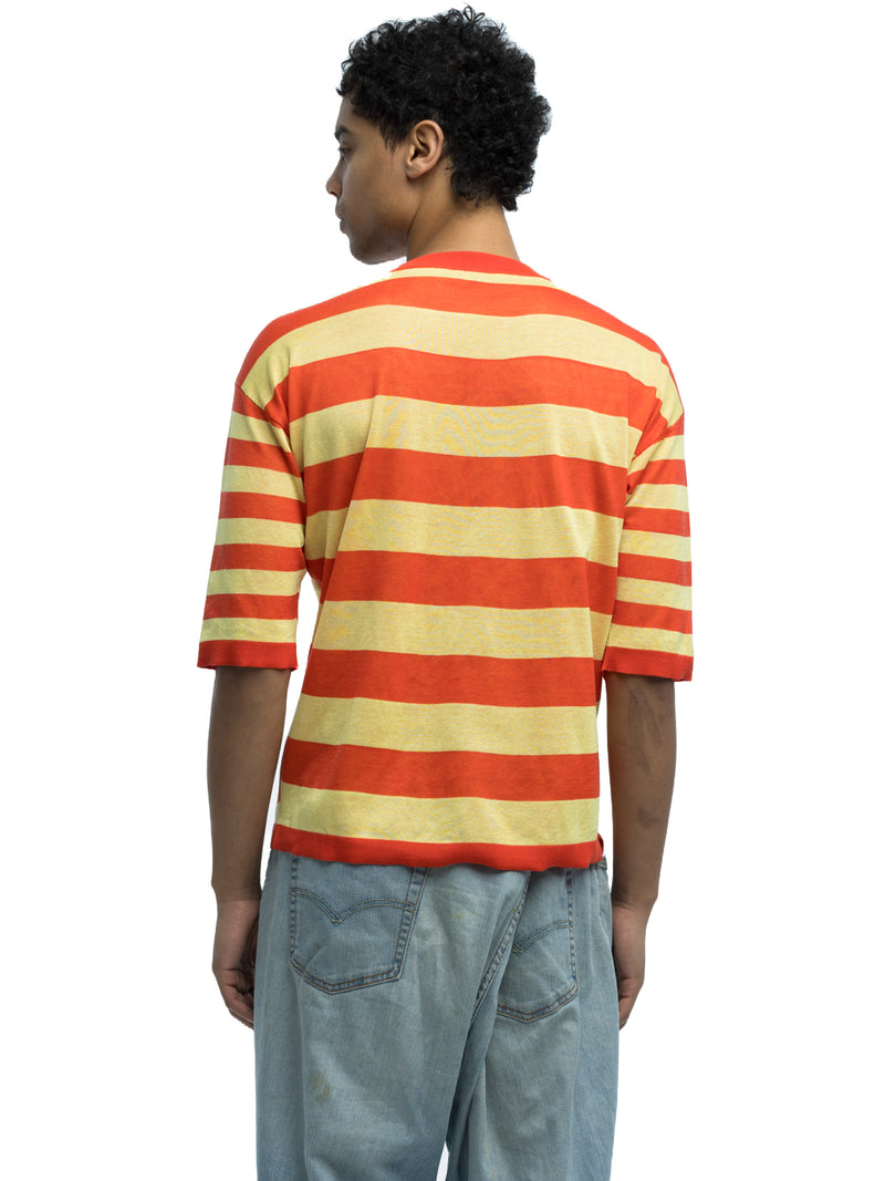 Andrea Striped Crewneck in Organic Cotton