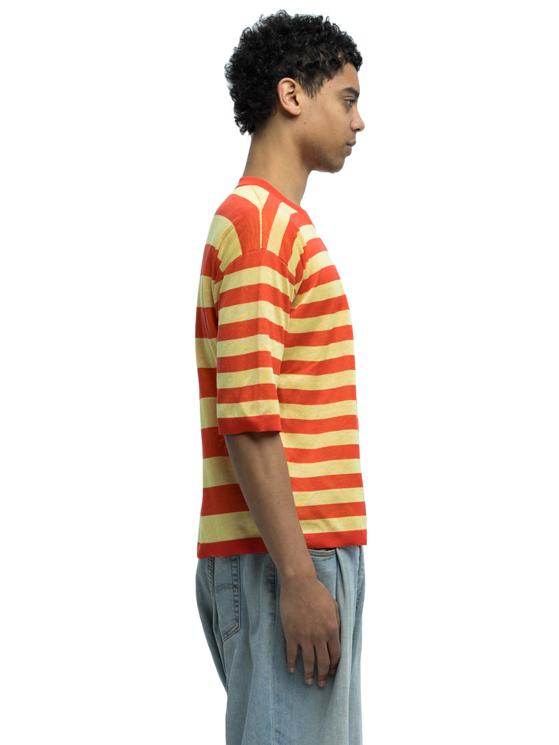 Andrea Striped Crewneck in Organic Cotton