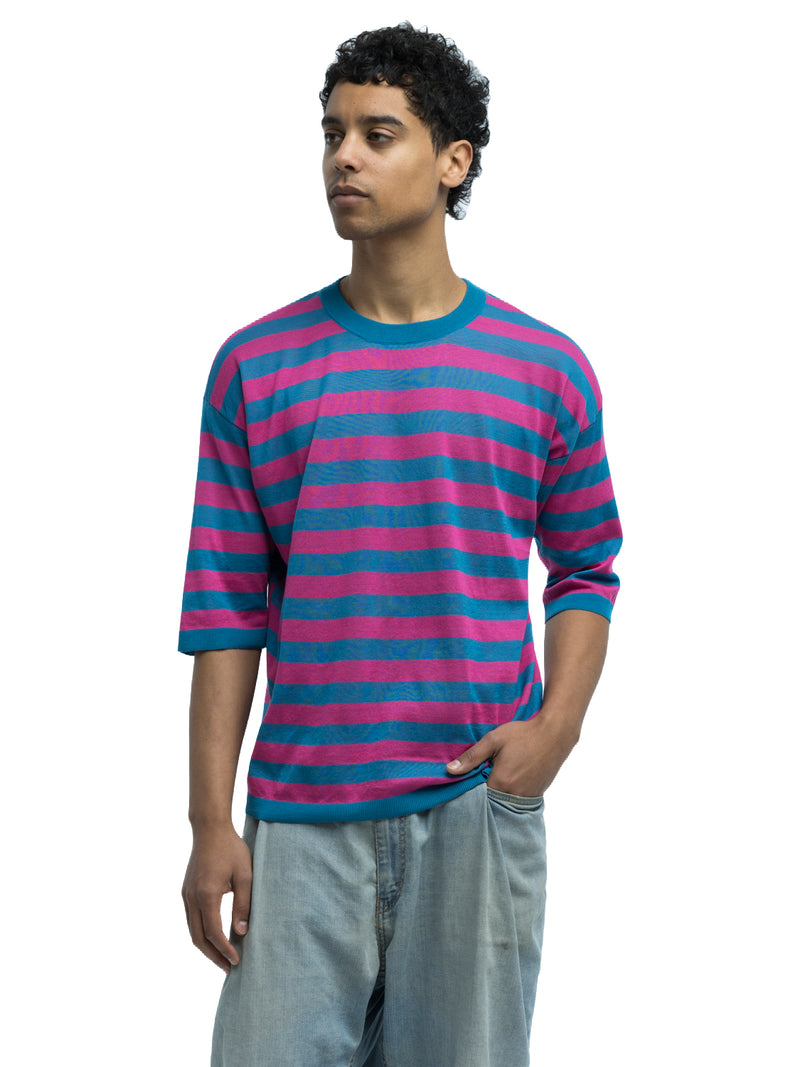 Andrea Striped Crewneck in Organic Cotton