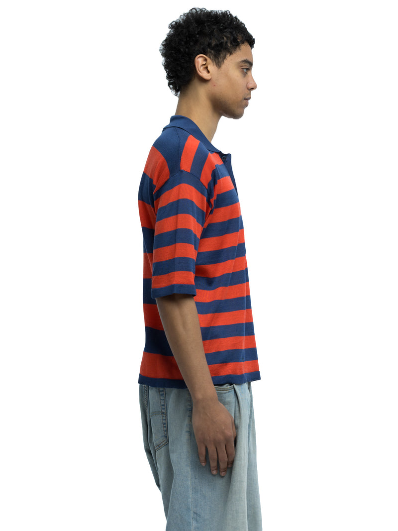Orlando Striped Polo in Organic Cotton