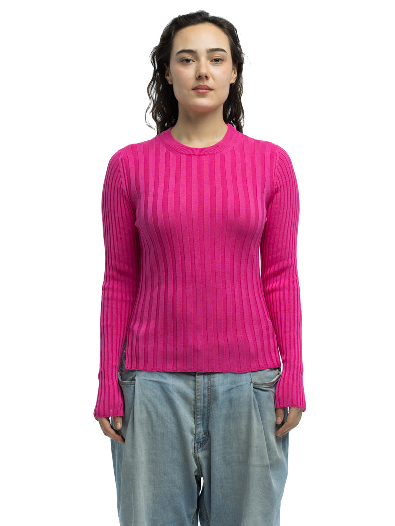 Pania Ribbed Crewneck in Organic Cotton