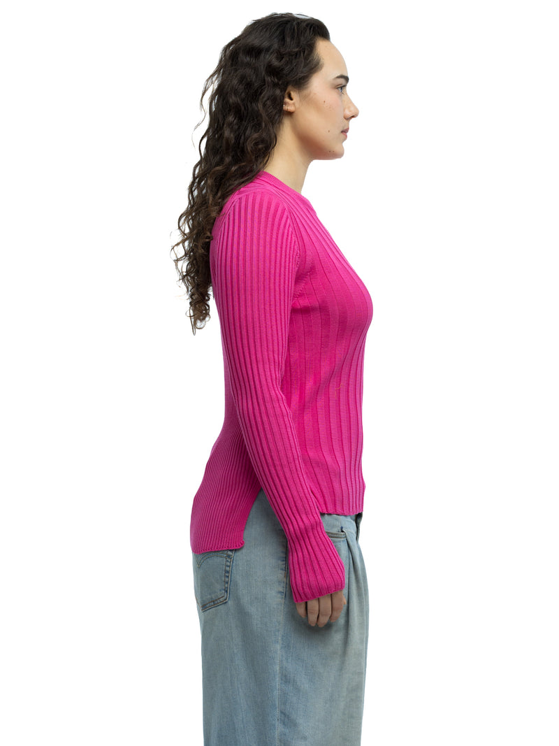 Pania Ribbed Crewneck in Organic Cotton