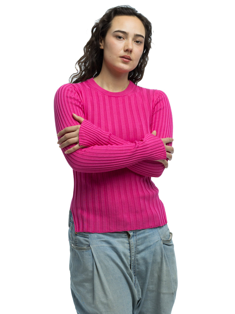 Pania Ribbed Crewneck in Organic Cotton