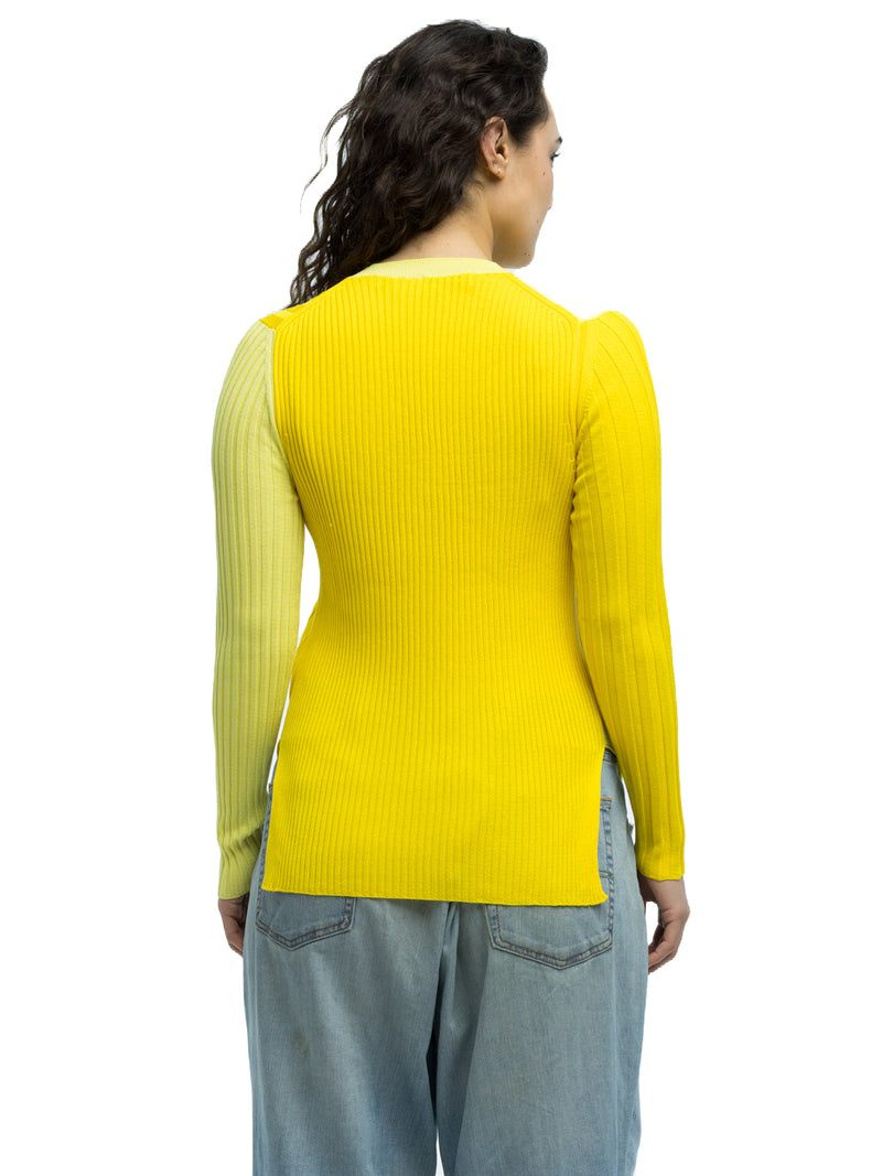 Anna Ribbed Cardigan in Organic Cotton