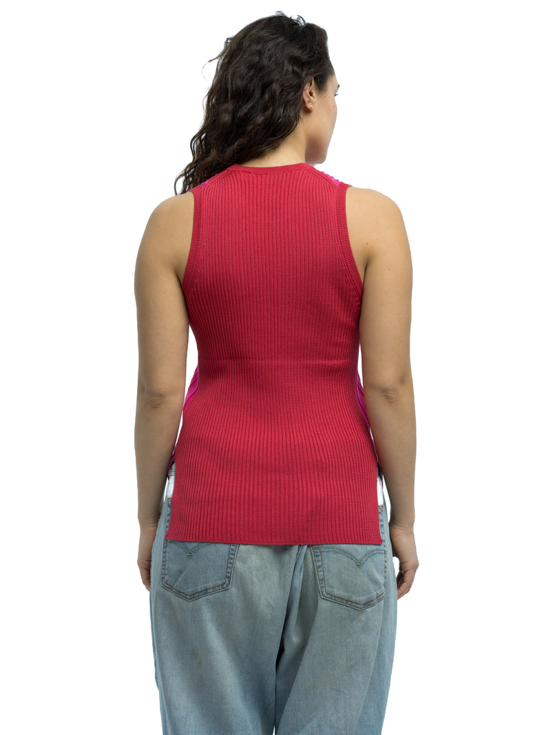 Francesca Ribbed Tank in Organic Cotton