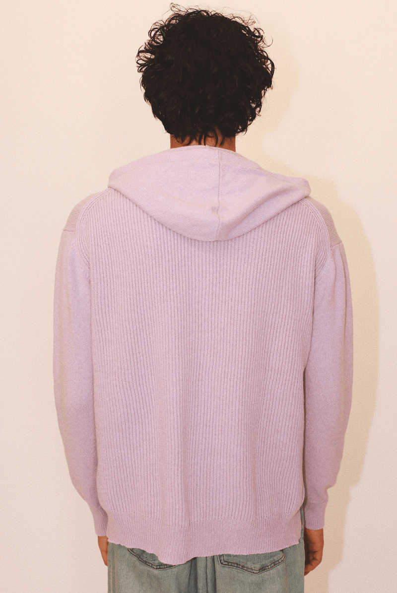 Harry Zip Hoodie in Organic Cotton & Recycled Cashmere