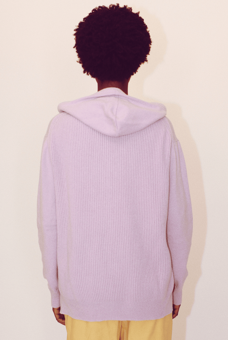 Harry Zip Hoodie in Organic Cotton & Recycled Cashmere