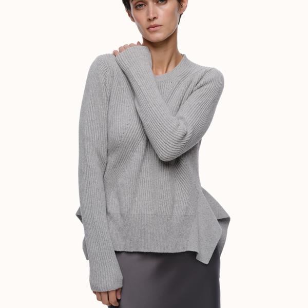 売れ筋商品|||パクト ニット&セーター アウター レディース Women's Organic Cotton Classic Fine Knit Shell Sandshell heather Women's Crewneck Sweater in Organic Cotton & Recycled