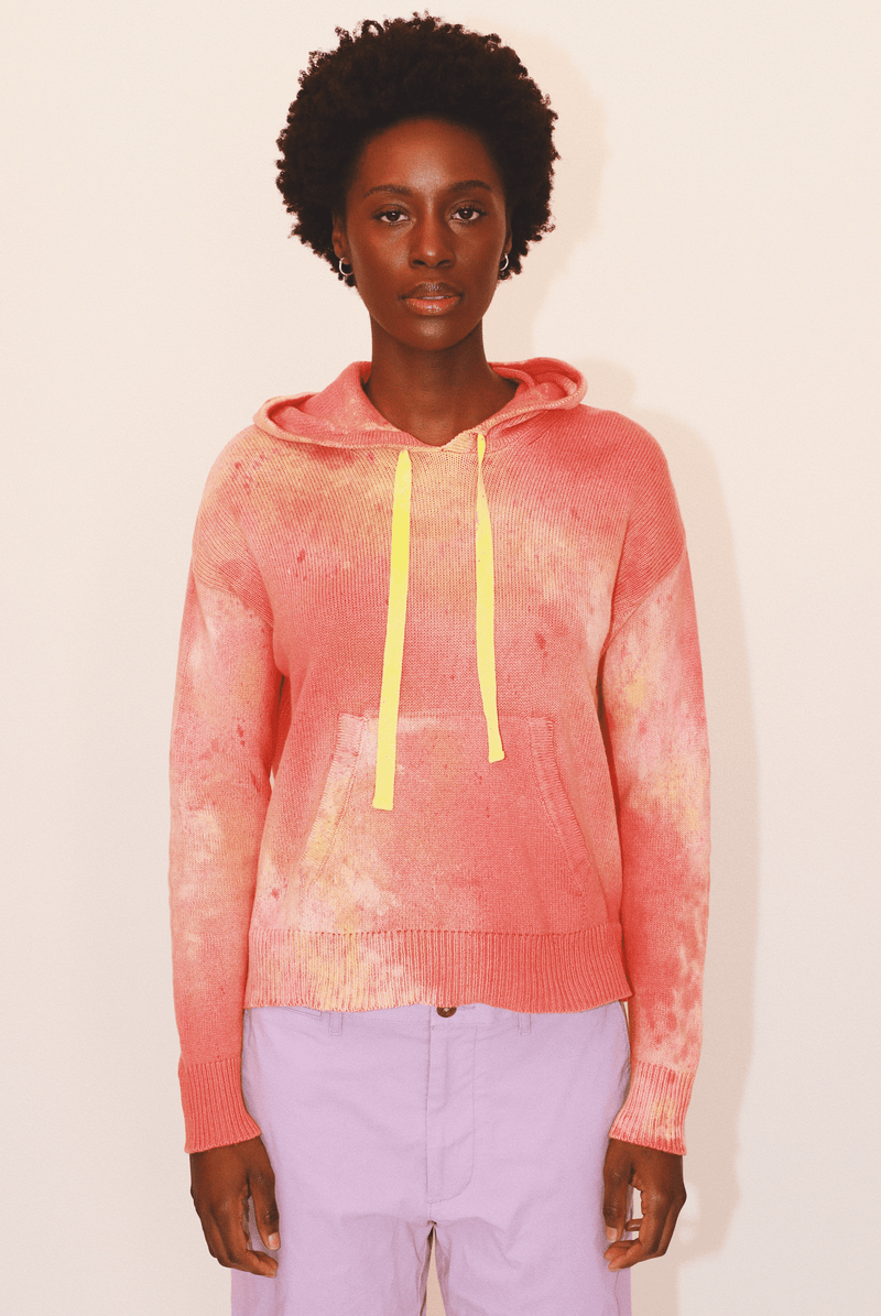 Hand dyed hoodie hotsell