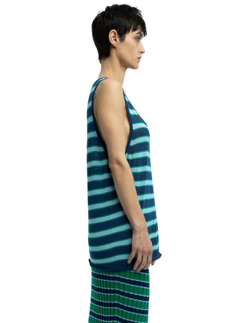 Lou Striped Tank in Organic Cotton