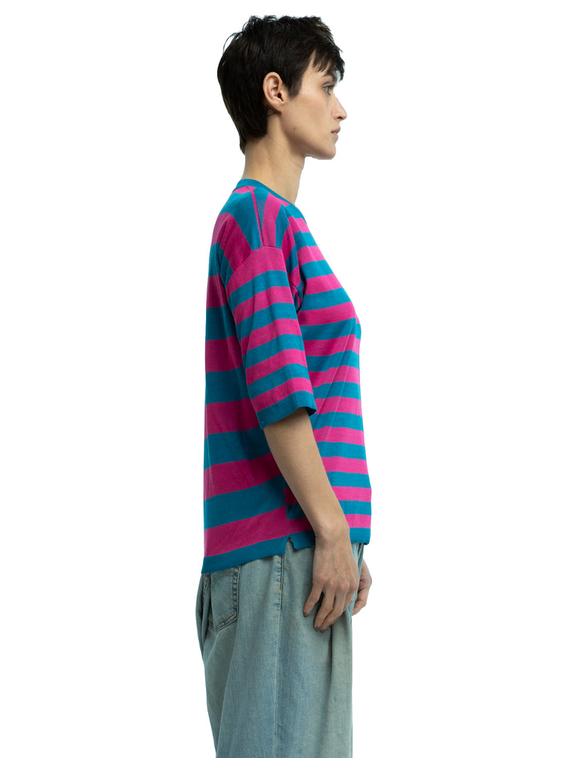 Andrea Striped Crewneck in Organic Cotton