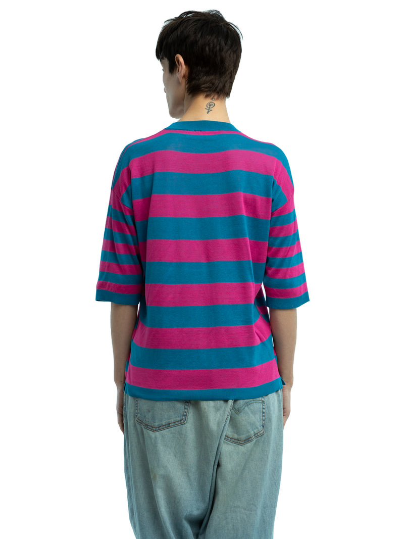 Andrea Striped Crewneck in Organic Cotton