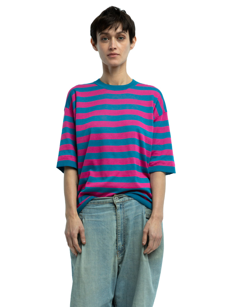 Andrea Striped Crewneck in Organic Cotton