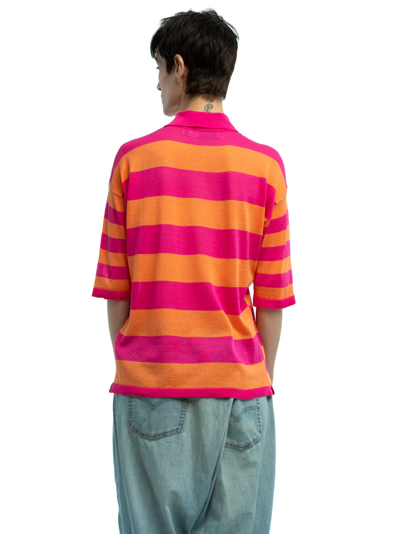 Orlando Striped Polo in Organic Cotton