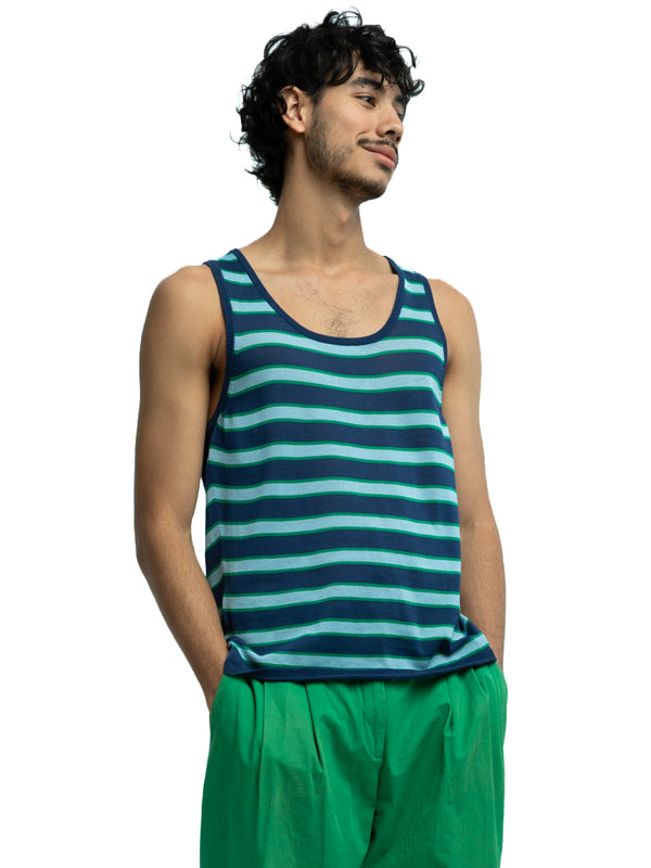 Lou Striped Tank in Organic Cotton